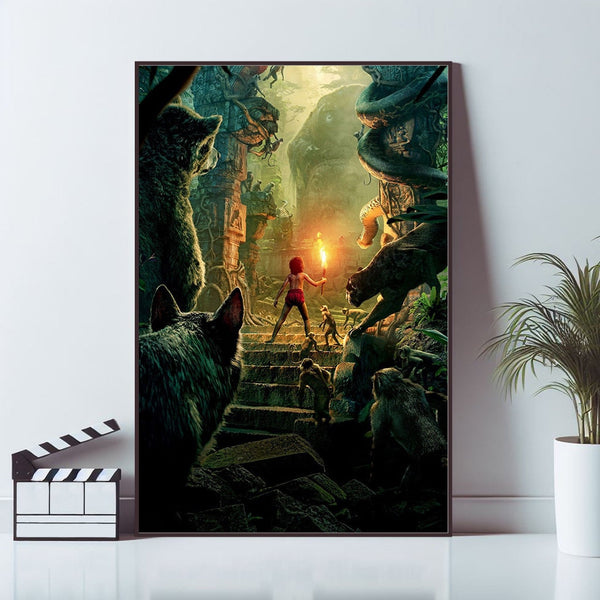 The Jungle Book, Movie Poster, Art Poster, Canvas Material Gift, Keepsake, Home Decor, Live Room Wall Art 1610383079