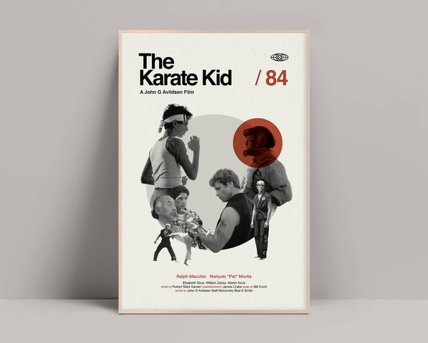 The Karate Kid, Minimalist Poster, Karate Kid Poster, Cobra Kai, Ralph Macchio, Noriyuki Pat Morita, Elisabeth Shue, William Zabka 1310266827