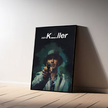 The Killer Movie Poster, Canvas Material Gift, Home Decor, Live Room Wall Art, High Quality Reproduction, Keepsake 1612966898