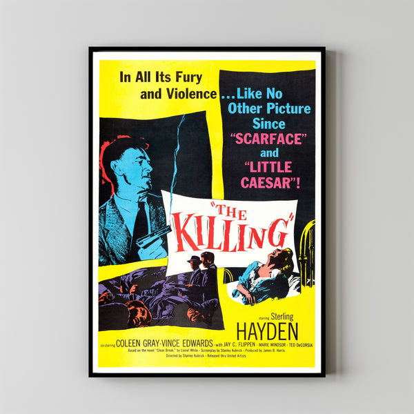 The Killing Movie Poster, Room Decor, Home Decor, Art Poster for Gift