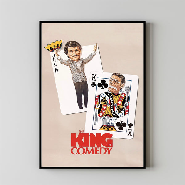 The King of Comedy Movie Poster Art Print Movie Posters Gift for Movie lovers