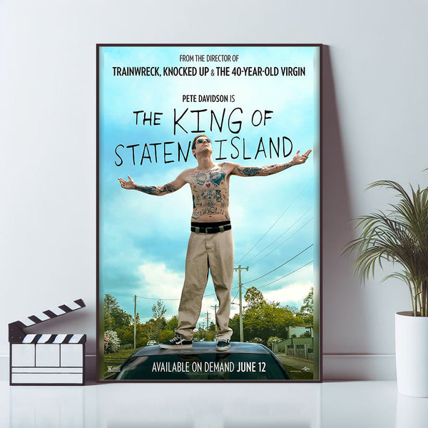 The King of Staten Island Movie Poster, Wall Art Prints, Canvas Material Gift, High quality Canvas art print, Home Decor, Keepsake 1650249870