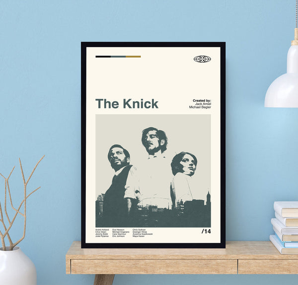 The Knick Tv Series Poster, The Knick Poster, Retro Movie Poster, Minimalist Art, Vintage Poster, Gifts For Him, Movie Poster 1696746566