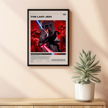 The Last Jedi Star Wars Poster, Rian Johnson, Minimalist Movie Poster