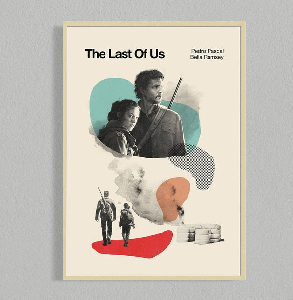 The Last Of Us Mid Century Movie Poster  Film Posters  Minimalist Movie Poster    Wall Art Poster 1408578403