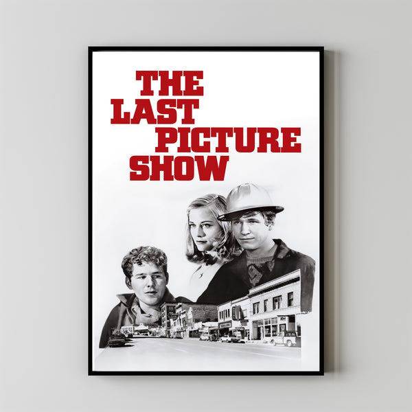 The Last Picture Show Movie Poster, Room Decor, Home Decor, Art Poster for Gift