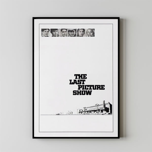 The Last Picture Show Movie Poster, Room Decor, Home Decor, Art Poster for Gift 1