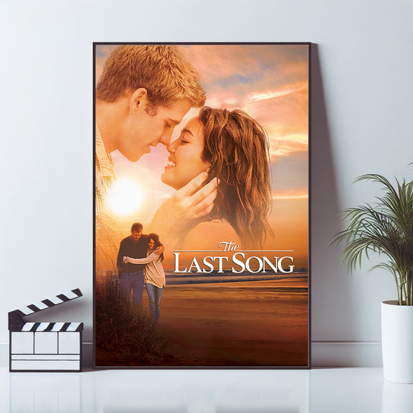 The Last Song Movie Poster, Wall Art Prints, Canvas Material Gift, High quality Canvas print, Home Decor, Keepsake 1702464119