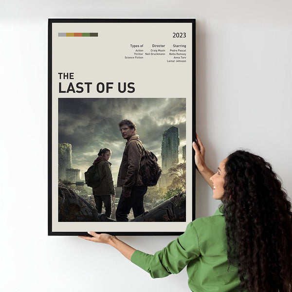 The Last of Us Movie Poster  Minimalist  Midcentury Poster  Wall Art Print  Retro Movie Poster 1736879164