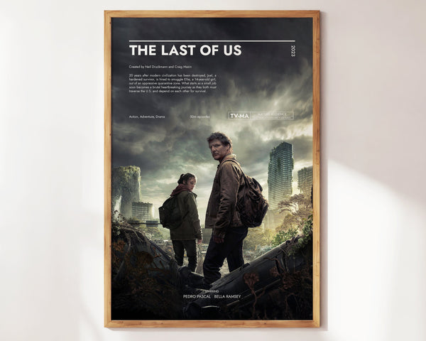 The Last of Us Poster  Art Print  Movie Posters  TV Posters  Series  Gift for Movie lovers 1455943522