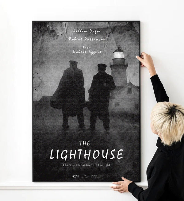 The Lighthouse Movie Poster High Quality Print Photo Wall Art Canvas Cloth Multi size 1559108243