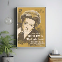 The Little Foxes Movie Poster Print, Canvas Wall Art, Room Decor, Movie Art