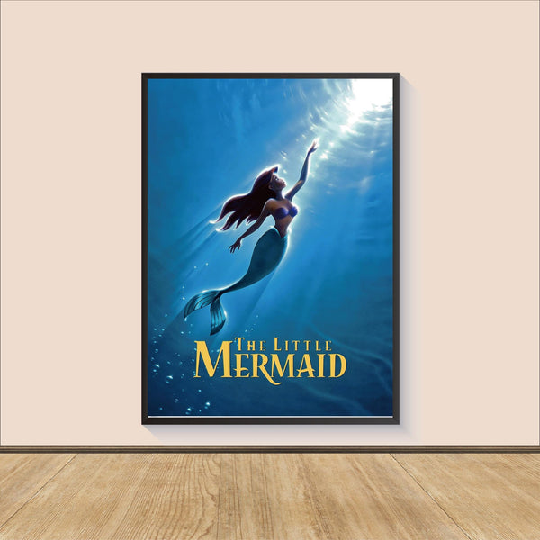 The Little Mermaid 1989 Classic Movie Poster Print, Canvas Wall Art, Room Decor, Movie Art, Gifts for HimHer, Movie Print, Art Print 1568864042