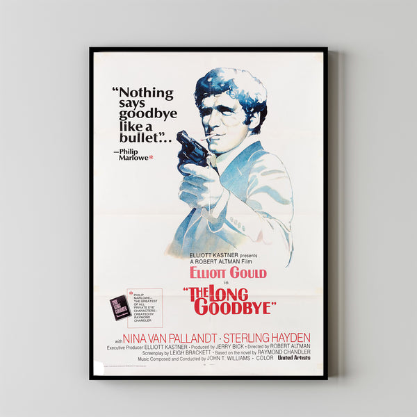The Long Goodbye Movie Poster Print, Canvas Wall Art, Room Decor, Movie Art
