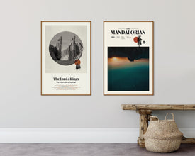 The Lord of The Rings, The Fellowship of The Ring, Minimalist Poster, Peter Jackson, Elijah Wood, Sean Astin, Viggo Mortensen, Orlando Bloom 1650213690