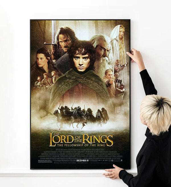 The Lord of the Rings Movie Poster High Quality Print Photo Wall Art Silk Multi size 1497367335