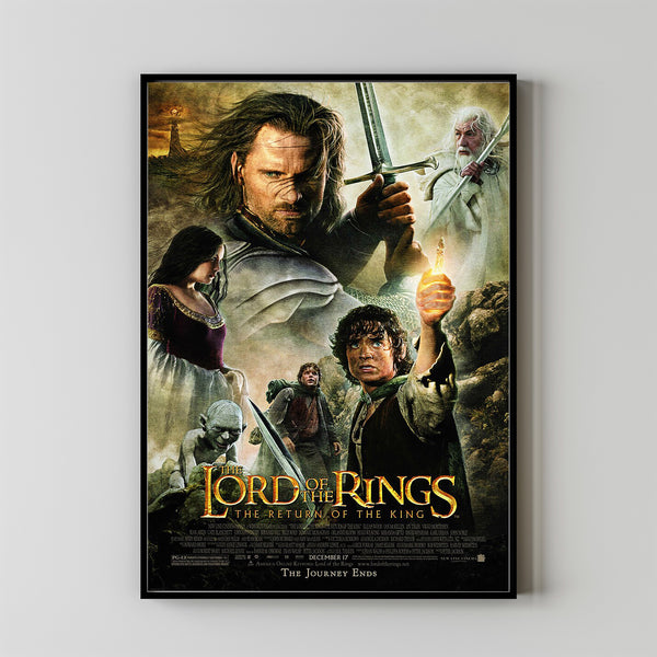 The Lord of the Rings The Return of the King Movie Poster 2023 FilmRoom Decor Wall ArtPoster GiftCanvas prints 2