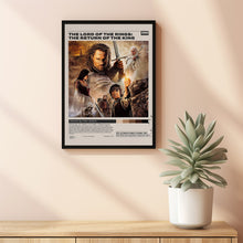 The Lord of the Rings The Return of the King, Peter Jackson, Minimalist Movie Poster, Vintage Retro Art