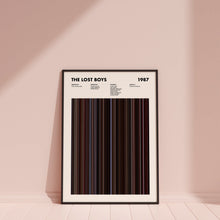 The Lost Boys Movie Barcode Print, The Lost Boys Print, The Lost Boys Poster, The Lost Boys Wall Art, The Lost Boys Art Print 1650502236