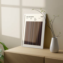 The Lost Boys Movie Barcode Print, The Lost Boys Print, The Lost Boys Poster, The Lost Boys Wall Art, The Lost Boys Art Print 1650502236