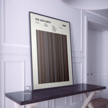 The Lost Boys Movie Barcode Print, The Lost Boys Print, The Lost Boys Poster, The Lost Boys Wall Art, The Lost Boys Art Print 1650502236