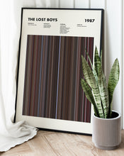 The Lost Boys Movie Barcode Print, The Lost Boys Print, The Lost Boys Poster, The Lost Boys Wall Art, The Lost Boys Art Print 1650502236