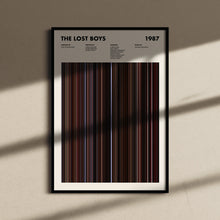 The Lost Boys Movie Barcode Print, The Lost Boys Print, The Lost Boys Poster, The Lost Boys Wall Art, The Lost Boys Art Print 1650502236