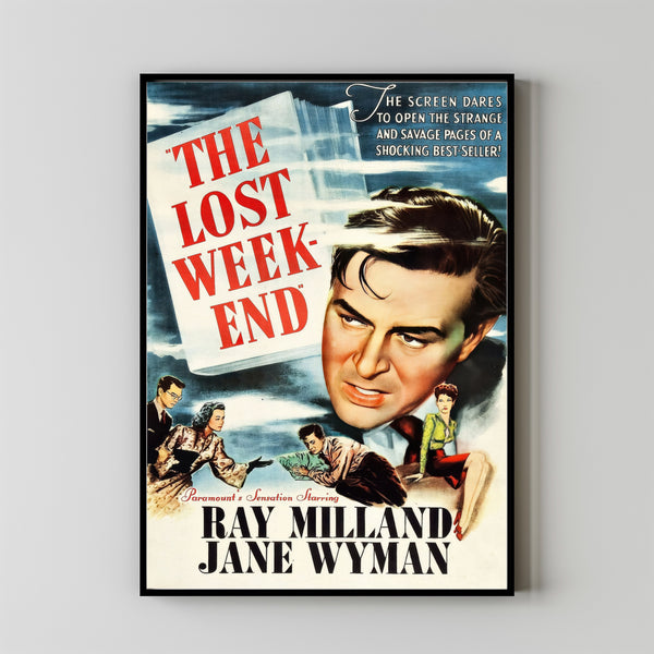 The Lost Weekend Alternative Film Movie Print Wall Art Poster 2