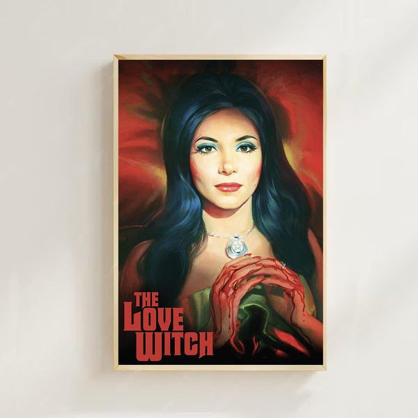 The Love Witch (2016)-  Movie Poster (Regular Style)   art  printing, Home Decor, Art Poster for Gift，Canvas Poster 1579127214