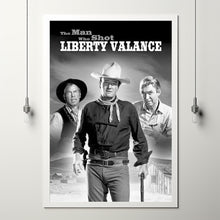 The Man Who Shot Liberty Valance Movie Poster Art Print Movie Posters Gift for Movie lovers 3