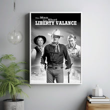 The Man Who Shot Liberty Valance Movie Poster Art Print Movie Posters Gift for Movie lovers 3
