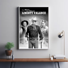 The Man Who Shot Liberty Valance Movie Poster Art Print Movie Posters Gift for Movie lovers 3
