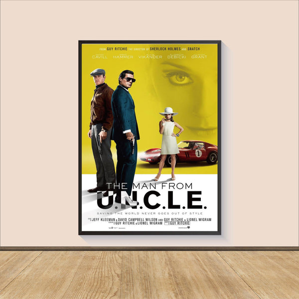 The Man from U.N.C.L.E. Movie Poster Print, Canvas Wall Art, Room Decor, Movie Art, Gifts for HimHer, Wall Art Print 1557368564