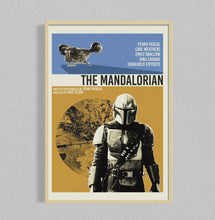 The Mandalorian Mid Century Movie Poster  Film Posters  Minimalist Movie Poster    Wall Art Poster 962211860