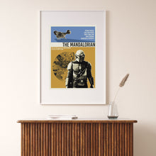 The Mandalorian Mid Century Movie Poster  Film Posters  Minimalist Movie Poster    Wall Art Poster 962211860