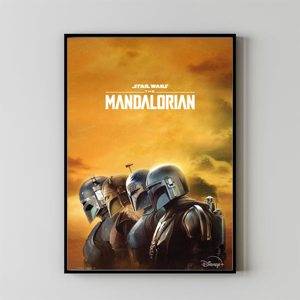 The Mandalorian Season 3 Movie Poster 2023 FilmRoom Decor Wall ArtPoster GiftCanvas prints 5