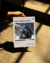 The Mandalorian TV Show Poster, Pedro Pascal Wall Art, Minimalist Wall Decor, Digital Download, Star Wars Series Print, Gift for Fans 1749210961