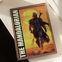 The Mandalorian Tv Series Poster   Vintage Poster   Modern Art Wall Art   Midcentury Poster   Jon Favreau  1760508423