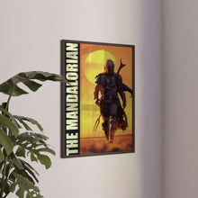The Mandalorian Tv Series Poster   Vintage Poster   Modern Art Wall Art   Midcentury Poster   Jon Favreau  1760508423