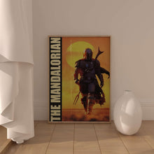 The Mandalorian Tv Series Poster   Vintage Poster   Modern Art Wall Art   Midcentury Poster   Jon Favreau  1760508423