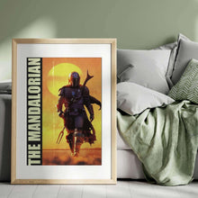 The Mandalorian Tv Series Poster   Vintage Poster   Modern Art Wall Art   Midcentury Poster   Jon Favreau  1760508423