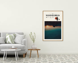 The Mandalorian, Minimalist Poster, Mandalorian Poster, Star Wars Poster, Pedro Pascal, Jon Favreau, Star Wars Andor, The Book of Boba Fett 1449746609