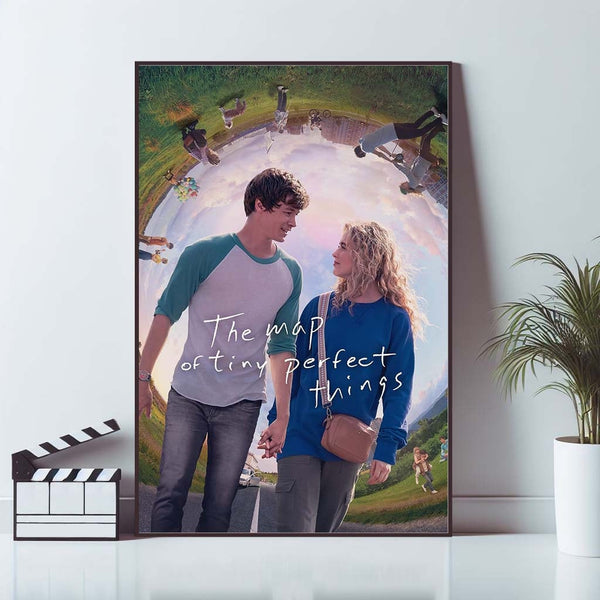 The Map of Tiny Perfect Things Movie Poster, Canvas material poster, High Quality Print, Art Poster For Gift, Wall Art Print, keepsake 1659597329