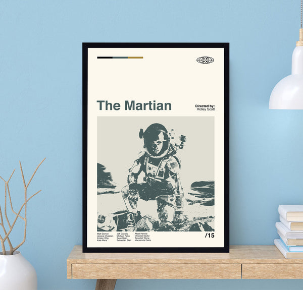 The Martian Poster, The Martian Movie, Ridley Scott, Vintage Poster, Minimalist Art, Mid Century Art, Movie Poster, Retro Poster, Wall Art 1715139841