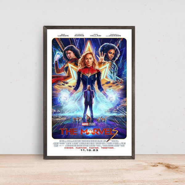 The Marvels Movie Poster, Room Decor, Home Decor, Art Poster for Gift 1593489018