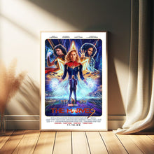 The Marvels Movie Poster, Room Decor, Home Decor, Art Poster for Gift 1593489018