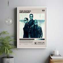 The Matrix Reloaded, Lana Wachowski, Minimalist Movie Poster