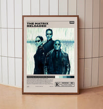The Matrix Reloaded, Lana Wachowski, Minimalist Movie Poster