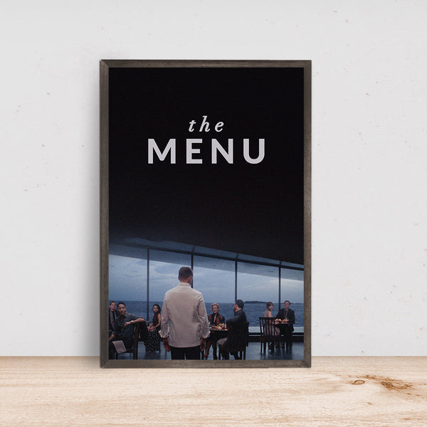 The Menu Movie Poster - 2022 Film - Room Decor Wall Art - Canvas Fabric Print - Poster Gift 1591870682