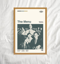 The Menu Poster, The Menu Movie, Mark Mylod, Wall Art Print, Minimalist Movie, Modern Vintage, Minimalist Poster, Vintage Poster 1711020355